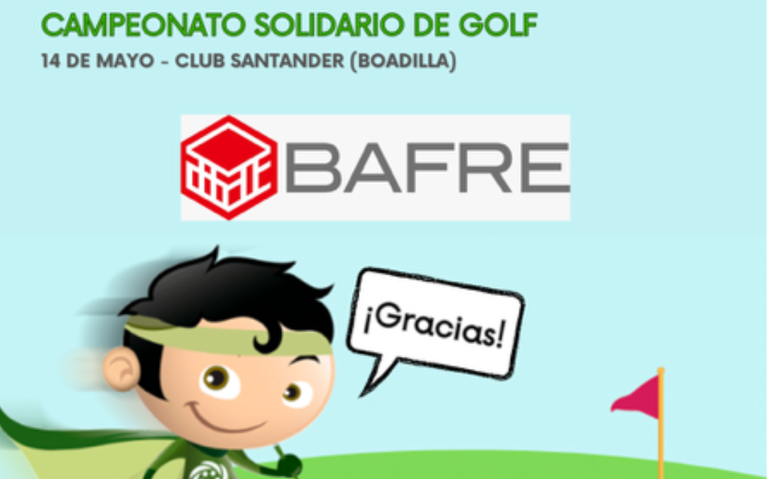 Bafre Inmobiliaria participa en el campeonato de golf solidario de la Asociación Síndrome Phelan-McDermid